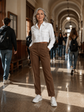 Camisa Feminina de Alfaiataria Sameli Coleção Outono/Inverno 2026